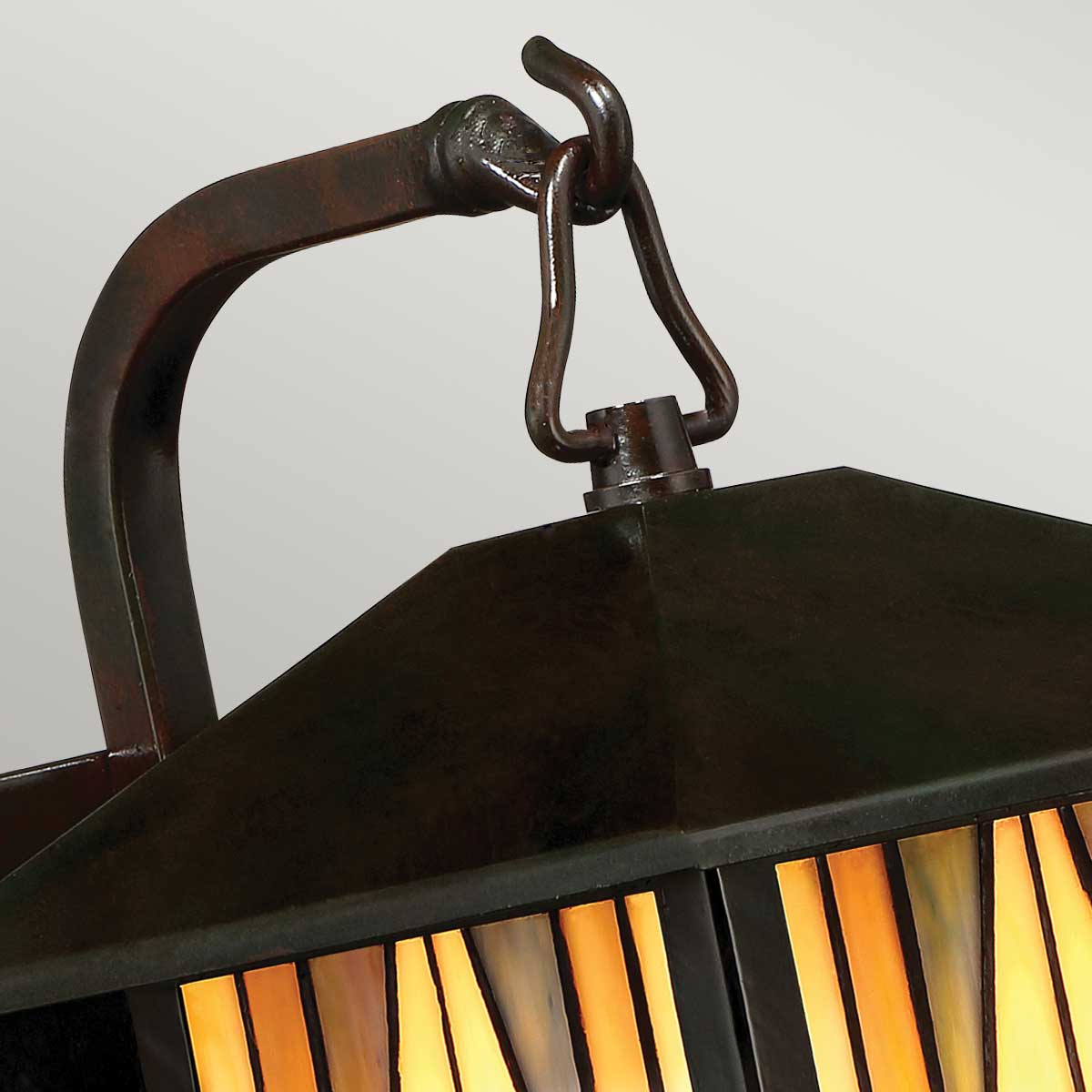 Tiffany Inglenook 1 væglampe Small