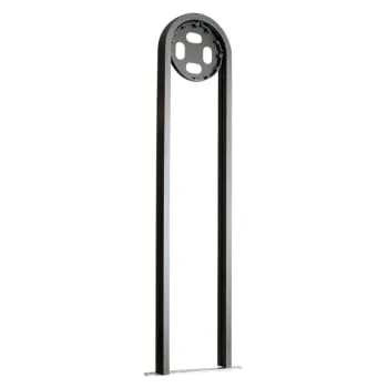 Skotlampe stander med jordanker