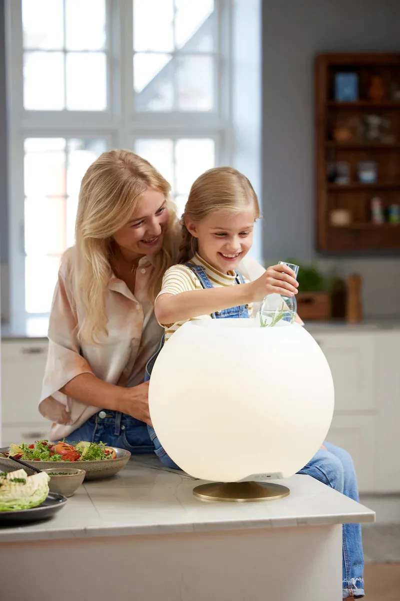Kooduu Sphere Lampe Mesing
