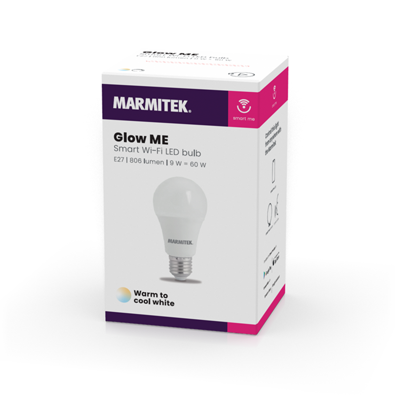Marmitek GlowME E27 9W LED