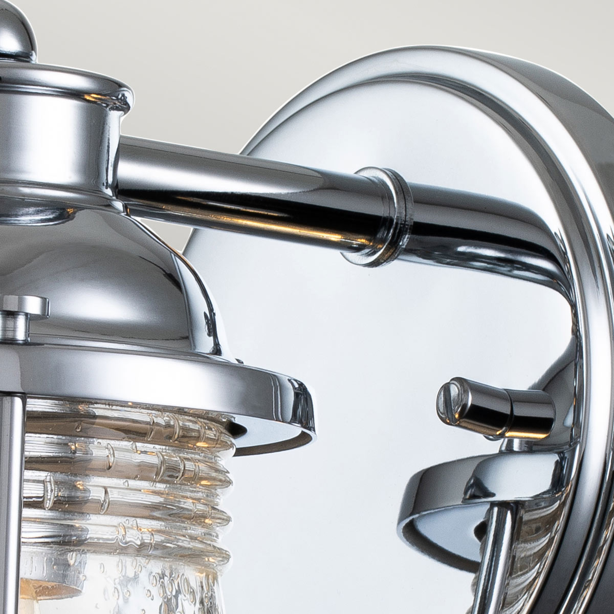 Elstead Ashland Bay 1 væglampe Krom