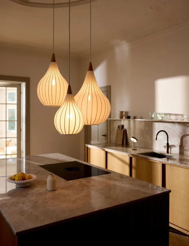 Halo Design Drops Textile Pendel