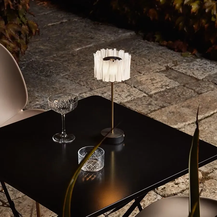 Slamp Accordeon Batterilampe 