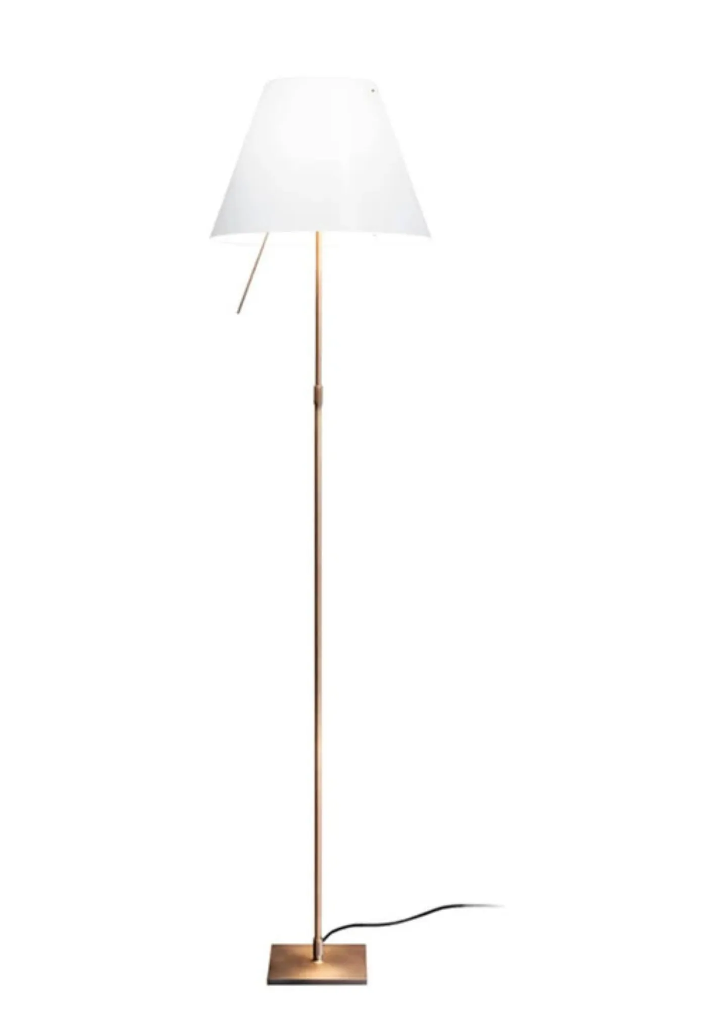 Luceplan Costanza Gulvlampe Messing