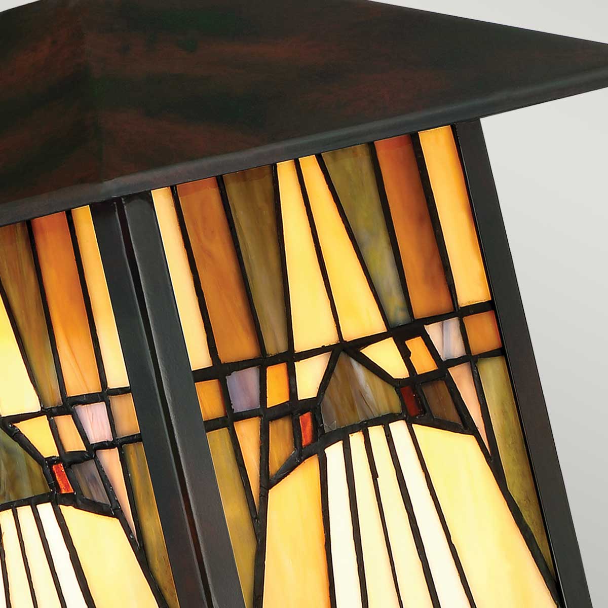 Tiffany Inglenook 1 væglampe Medium  