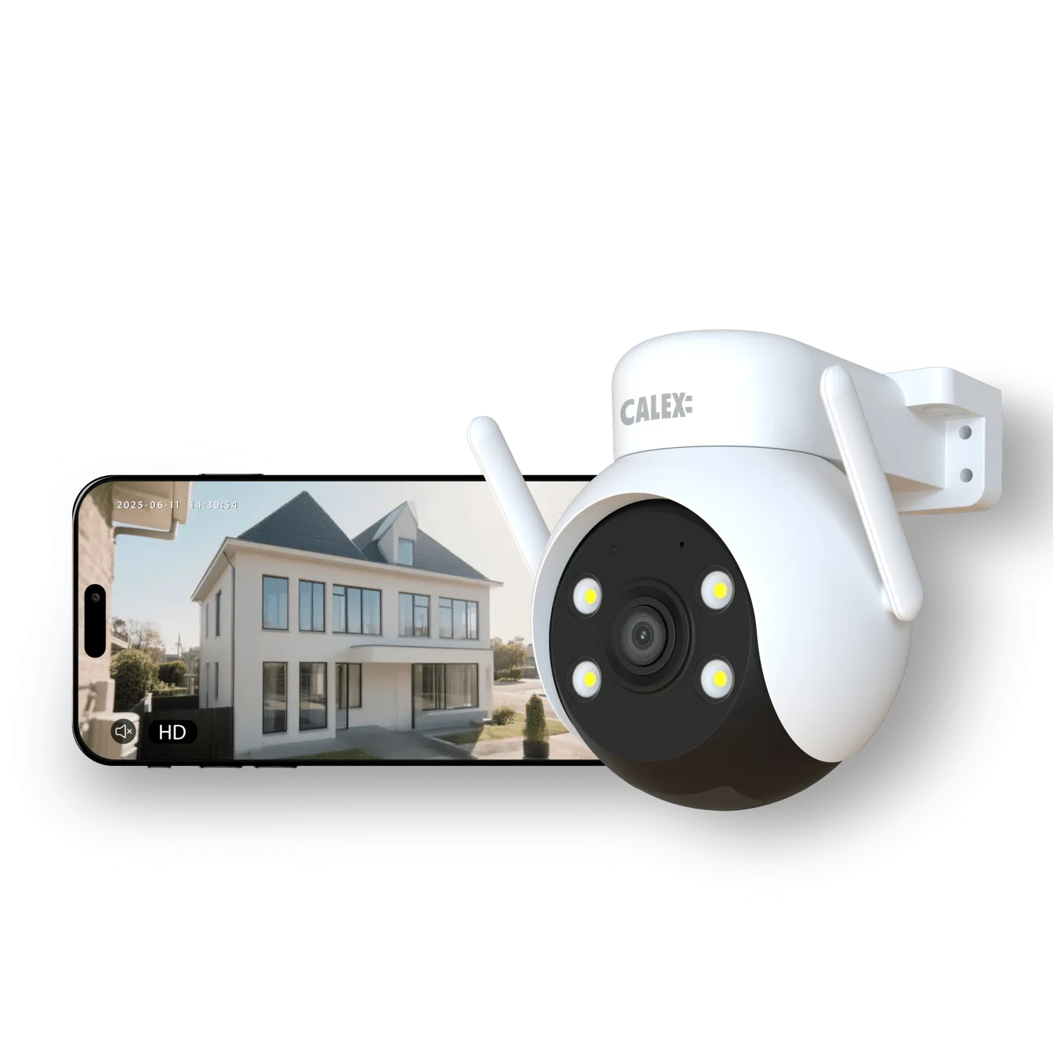 Calex Smart PTZ Camera 2K Udendørs