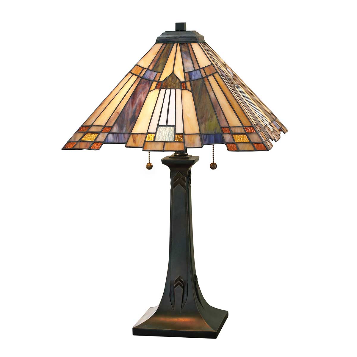Tiffany Inglenook 2 bordlampe