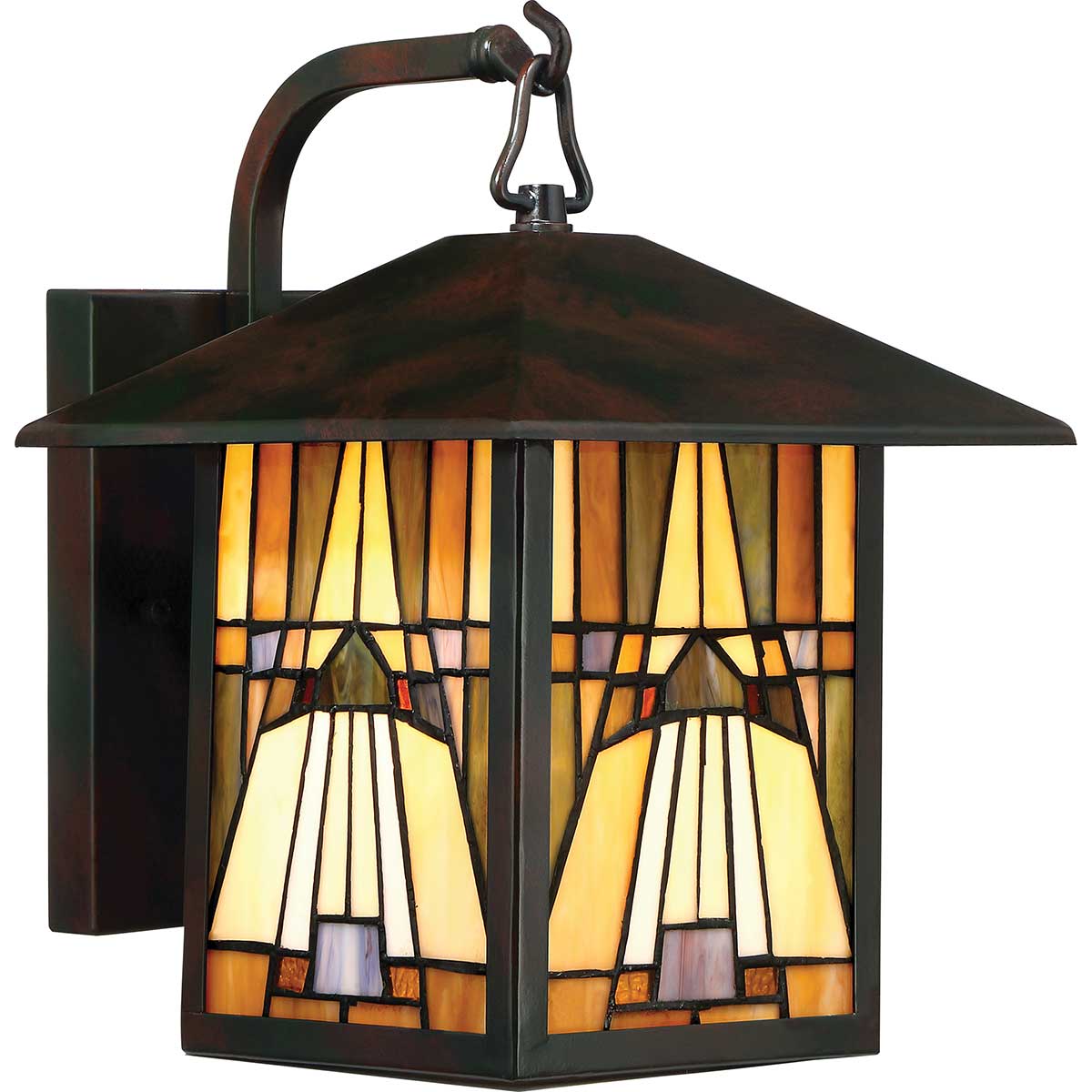 Tiffany Inglenook 1 væglampe Medium  