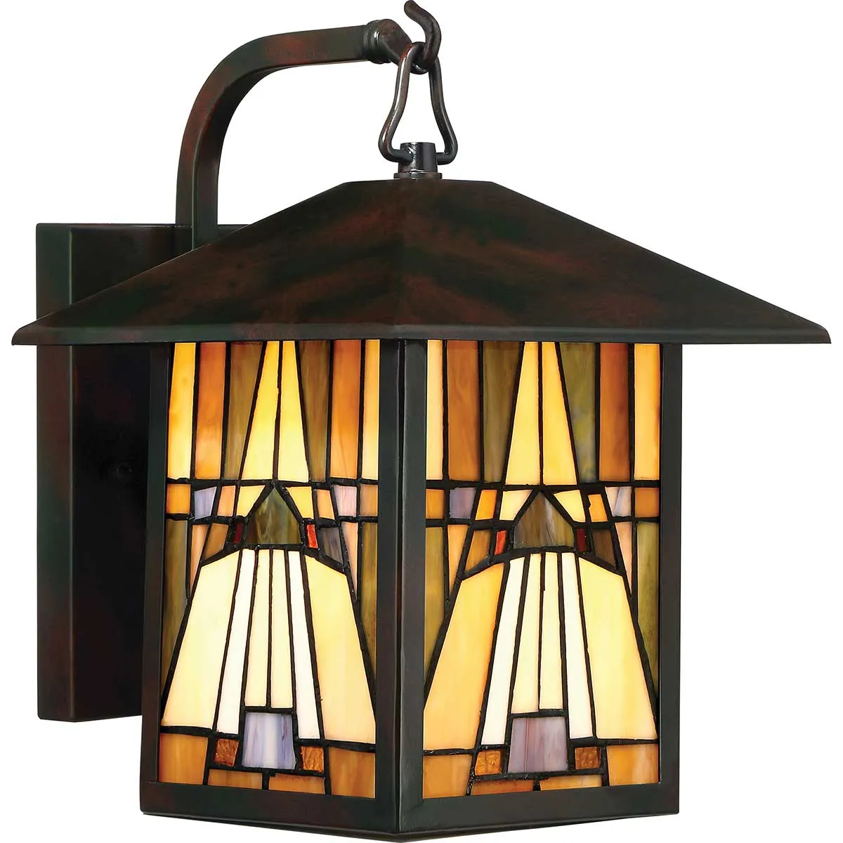 Tiffany Inglenook 1 væglampe Medium  