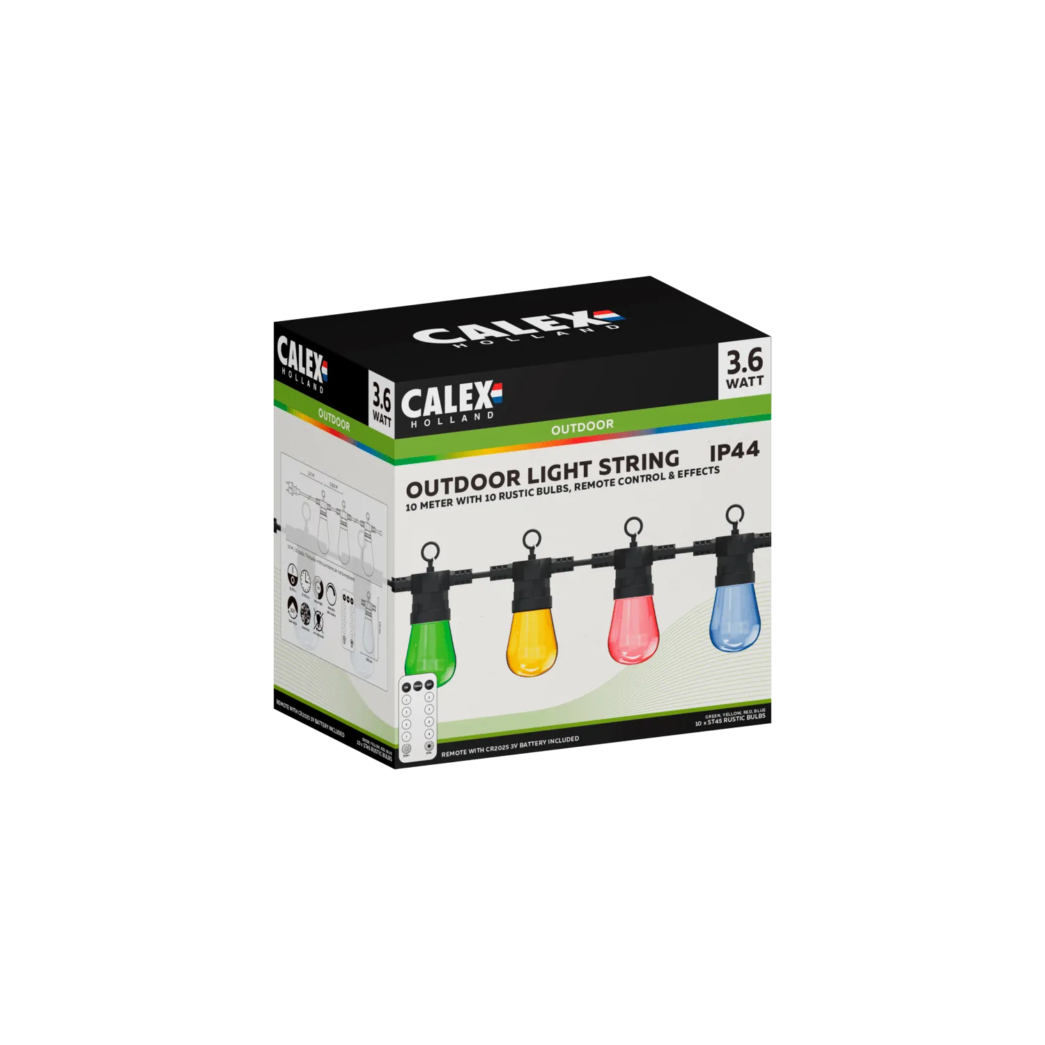 Calex Light Cord 10m