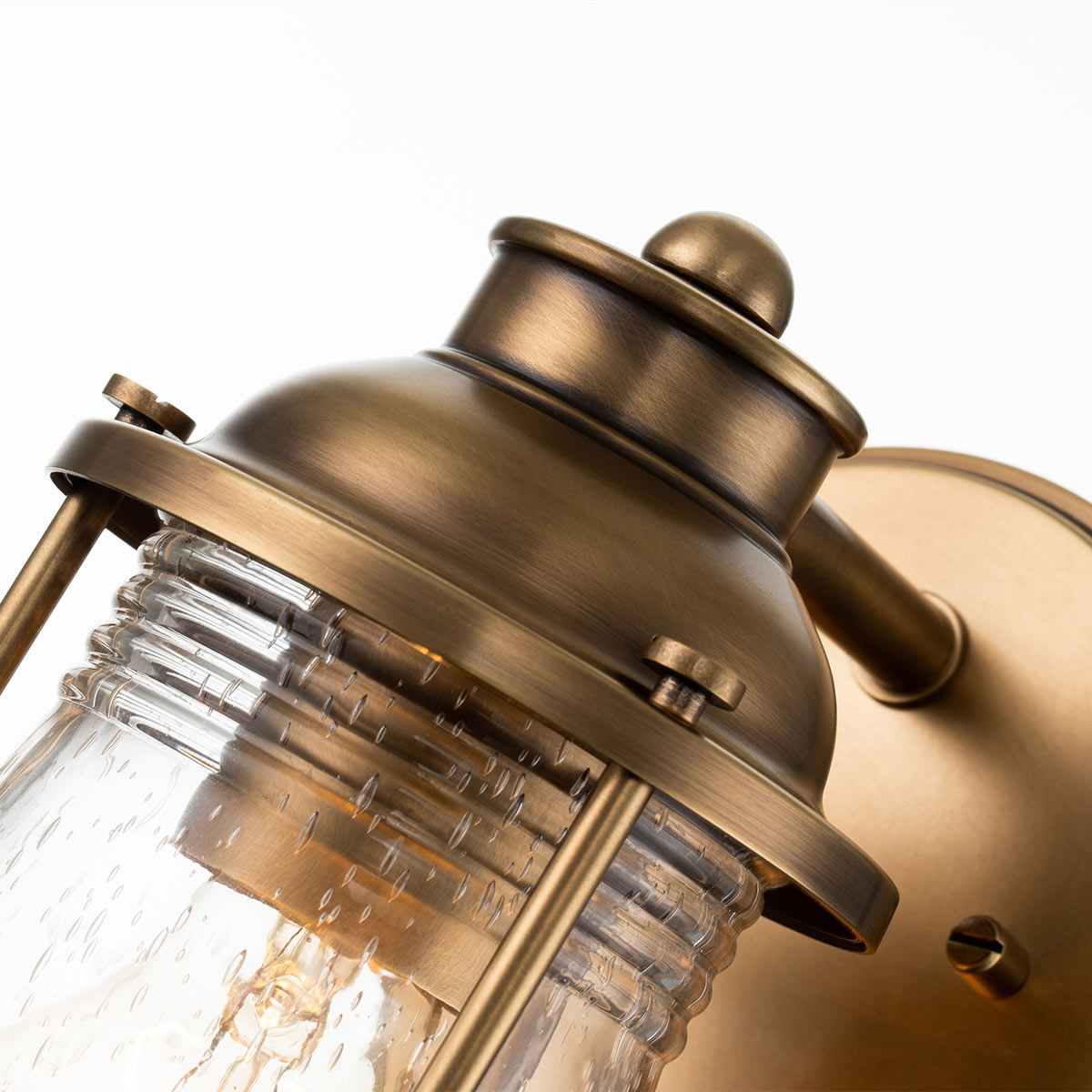 Elstead Ashland Bay 1 væglampe Messing