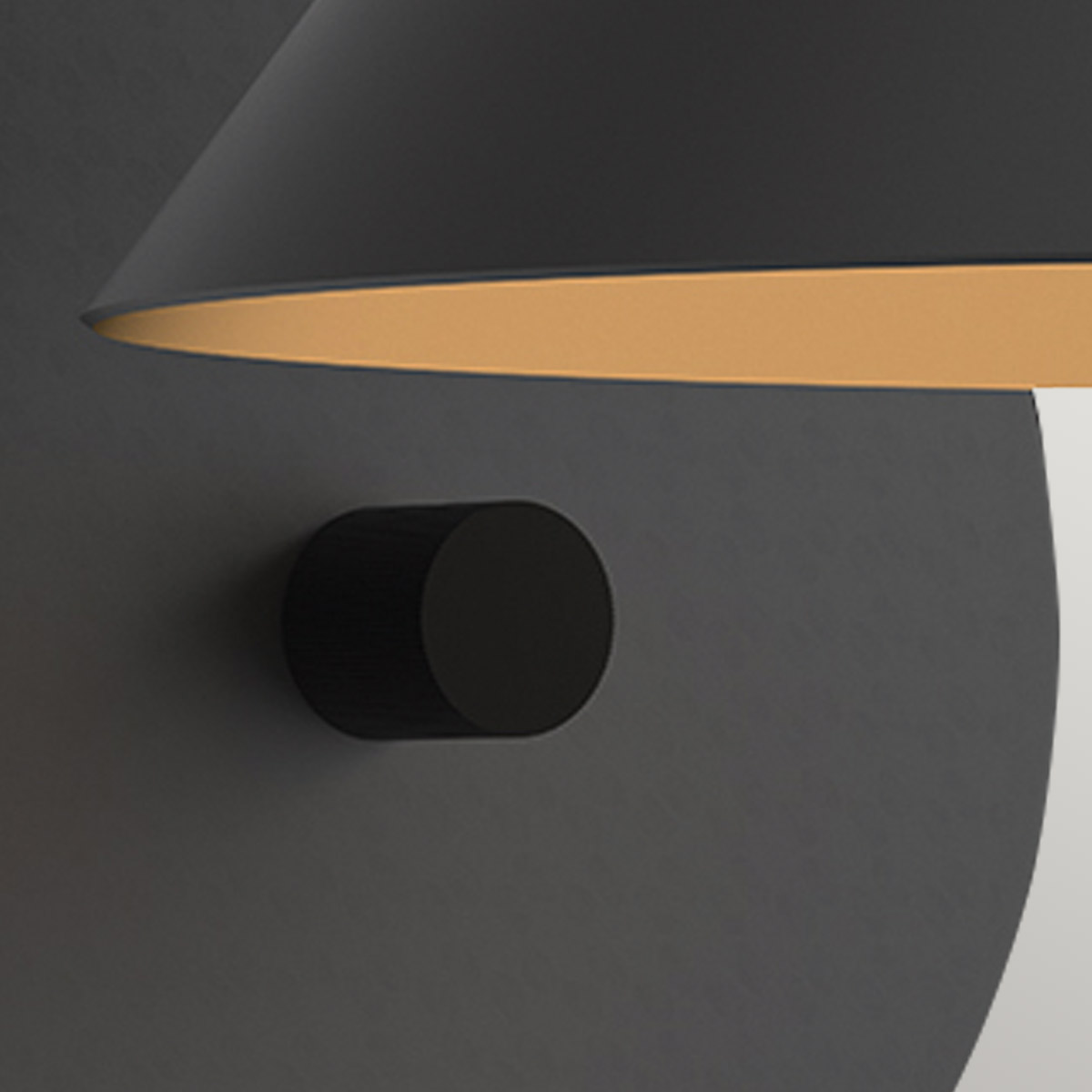 Elstead Remyck 1 væglampe - Sort