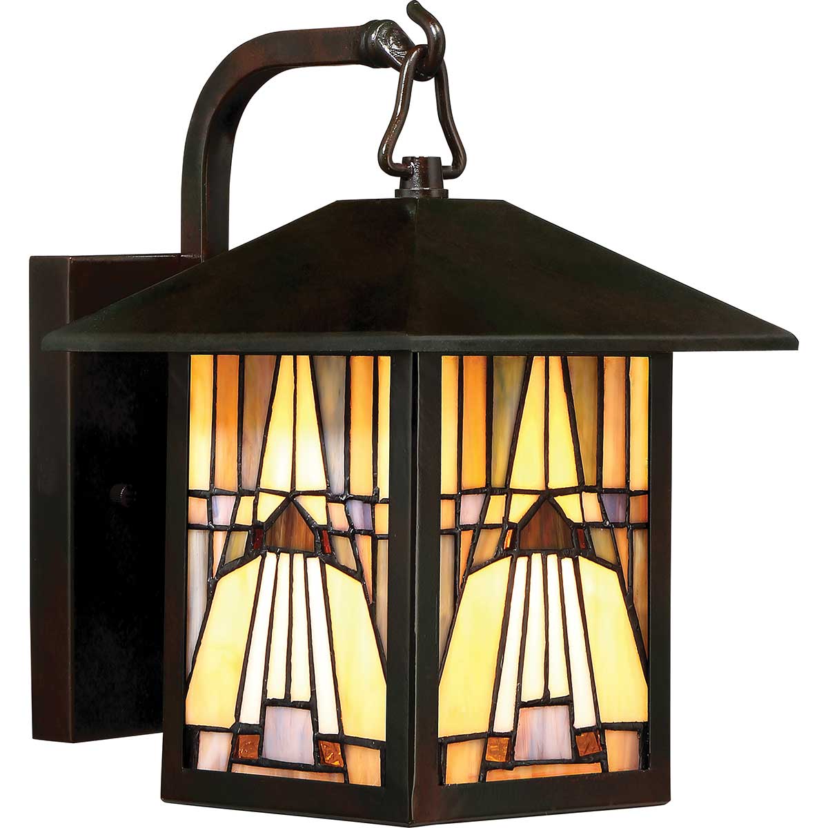 Tiffany Inglenook 1 væglampe Small