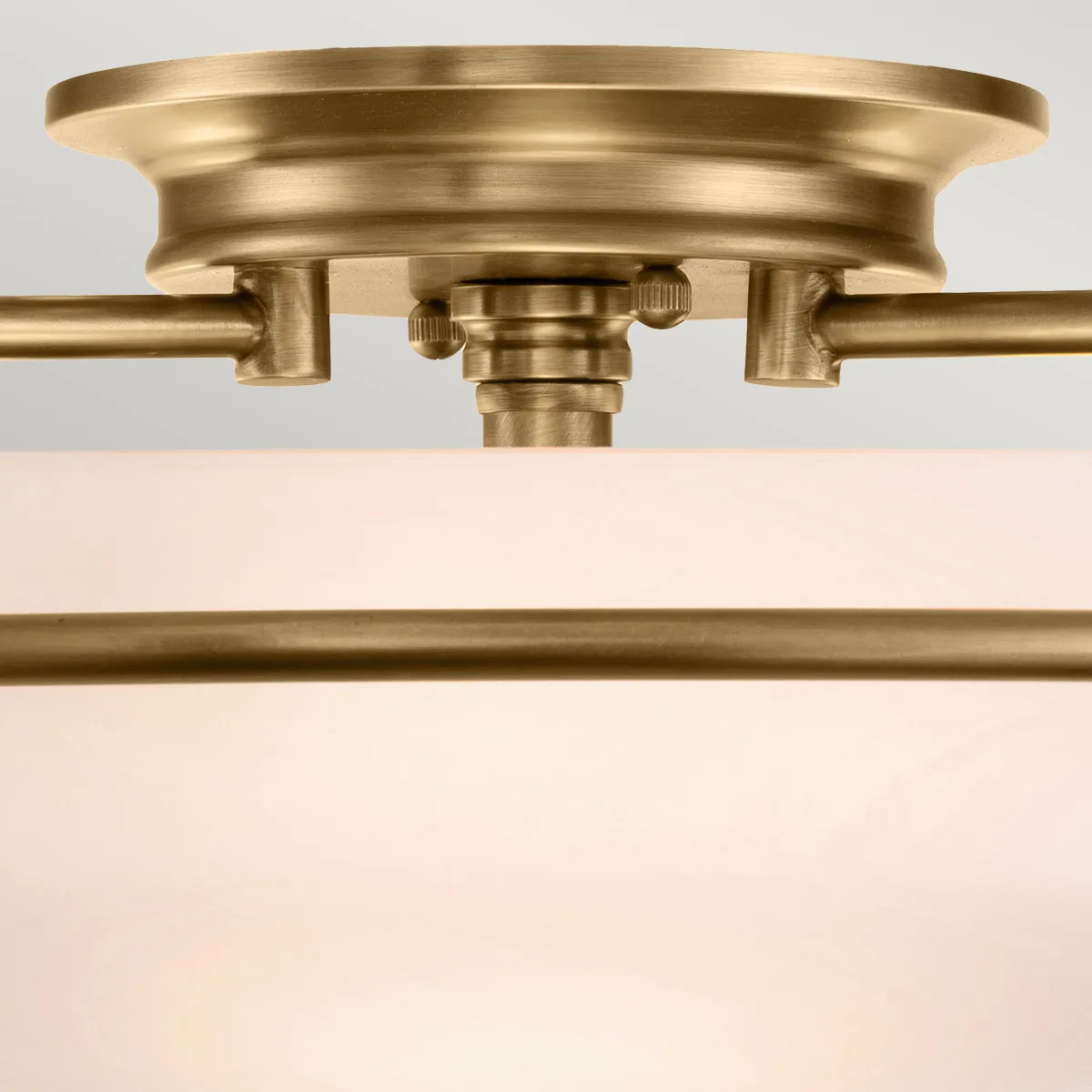 Elstead Griffin 3 plafond Messing