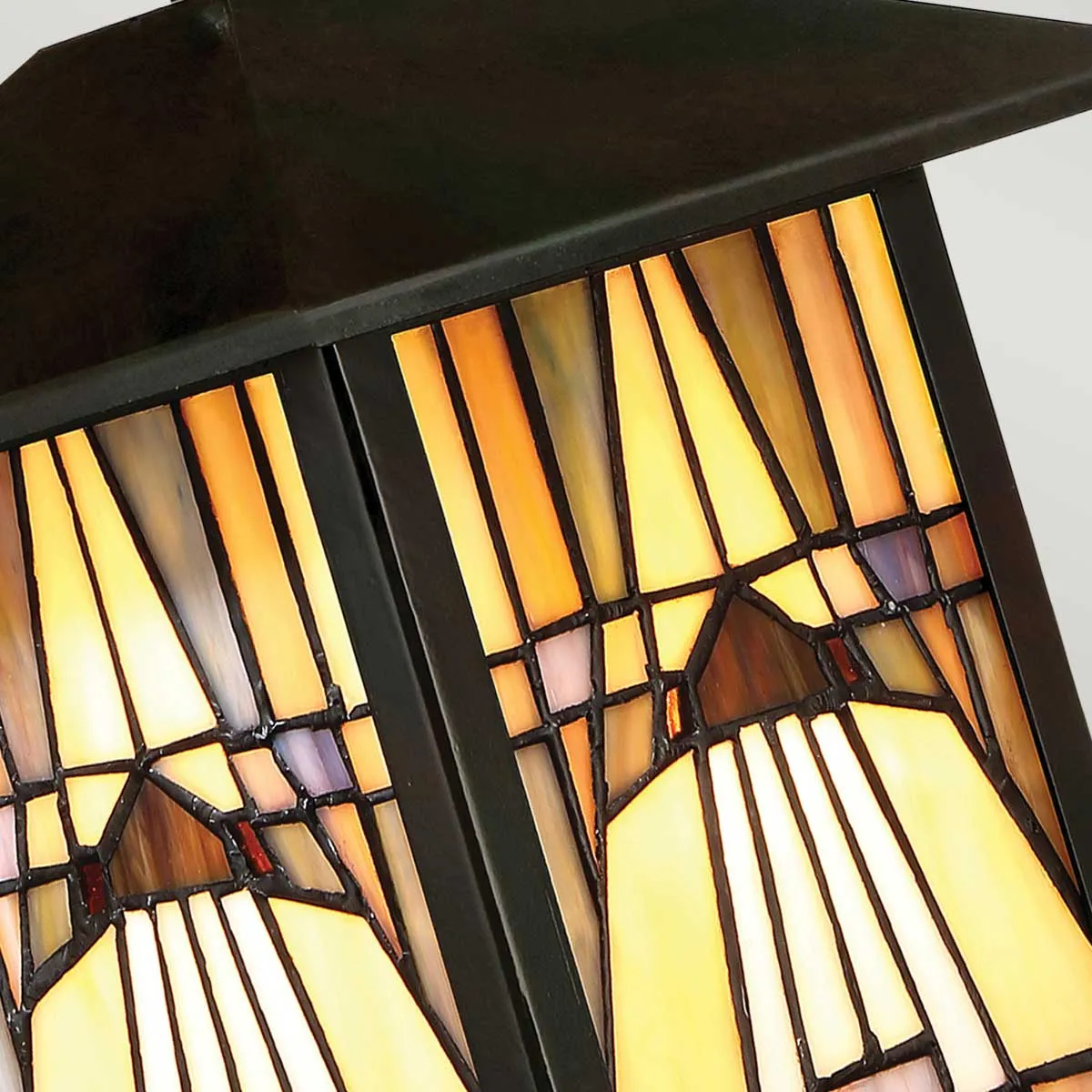 Tiffany Inglenook 1 væglampe Small