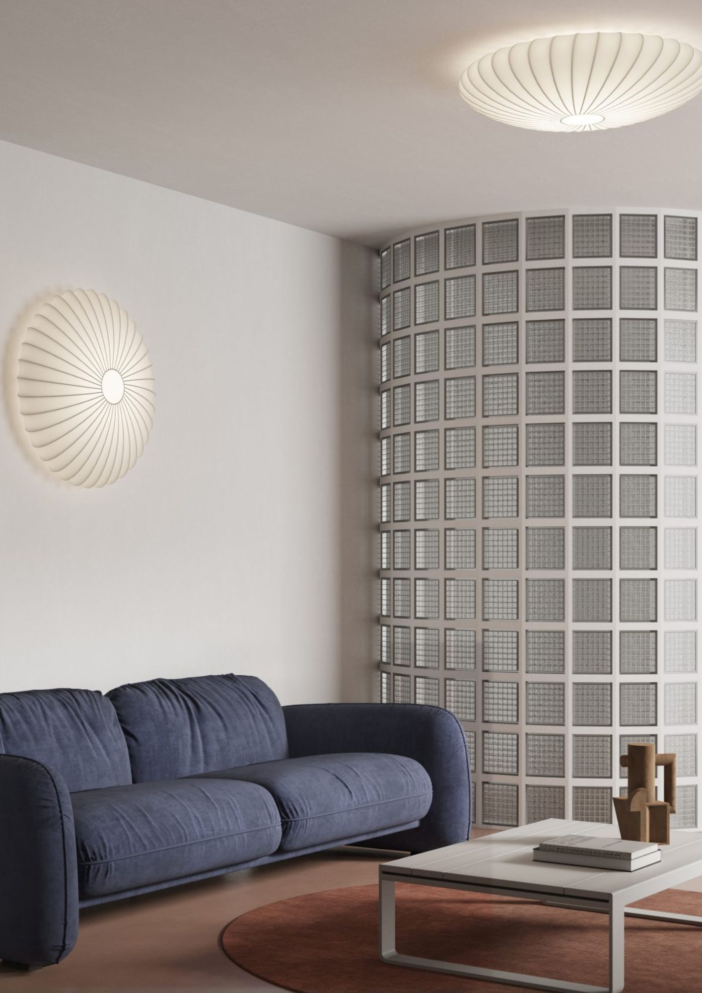 Axolight Muse Væg-Loftlampe