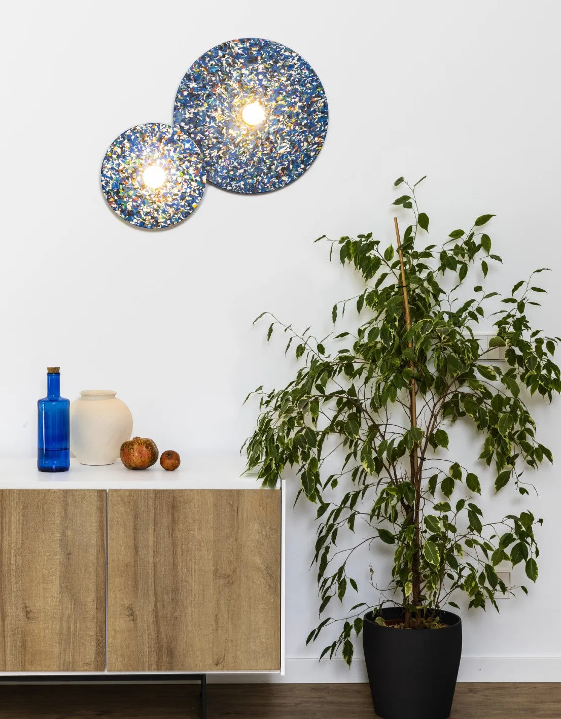 Faro Confetti Loft-væglampe