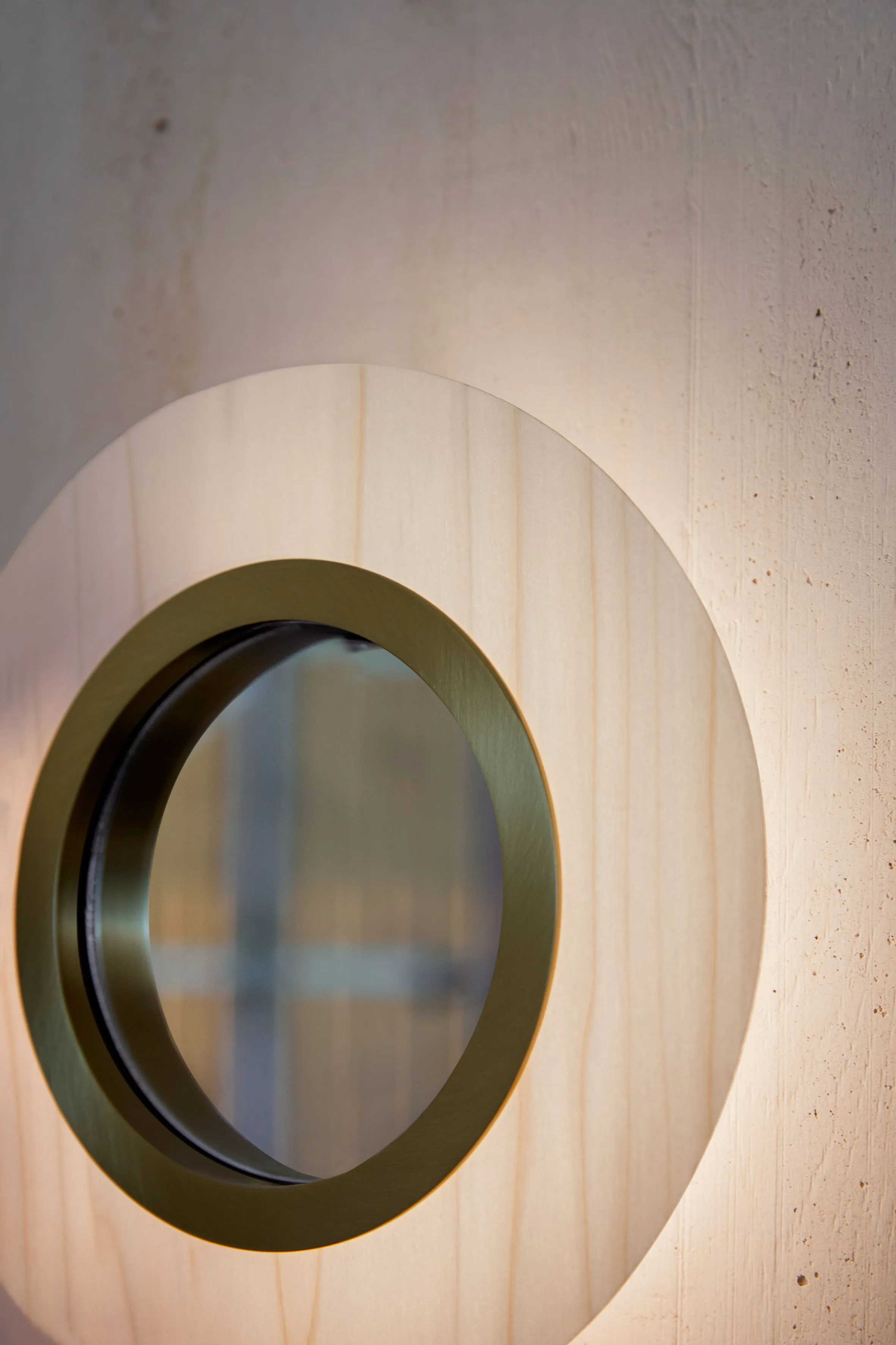 LZF Lens Circular Væglampe