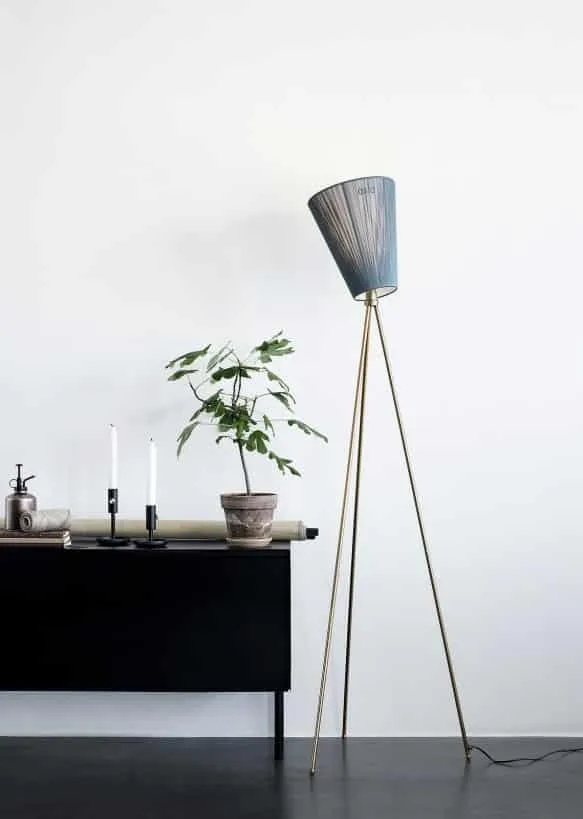 Northern Oslo Wood Gulvlampe