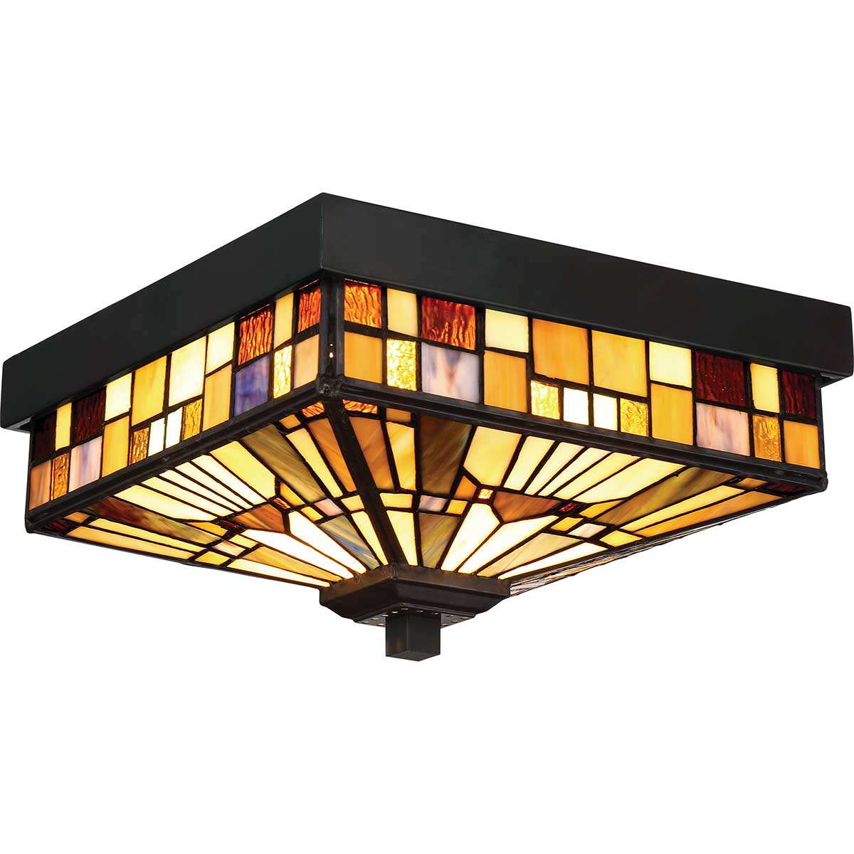 Tiffany Inglenook 1 loftlampe