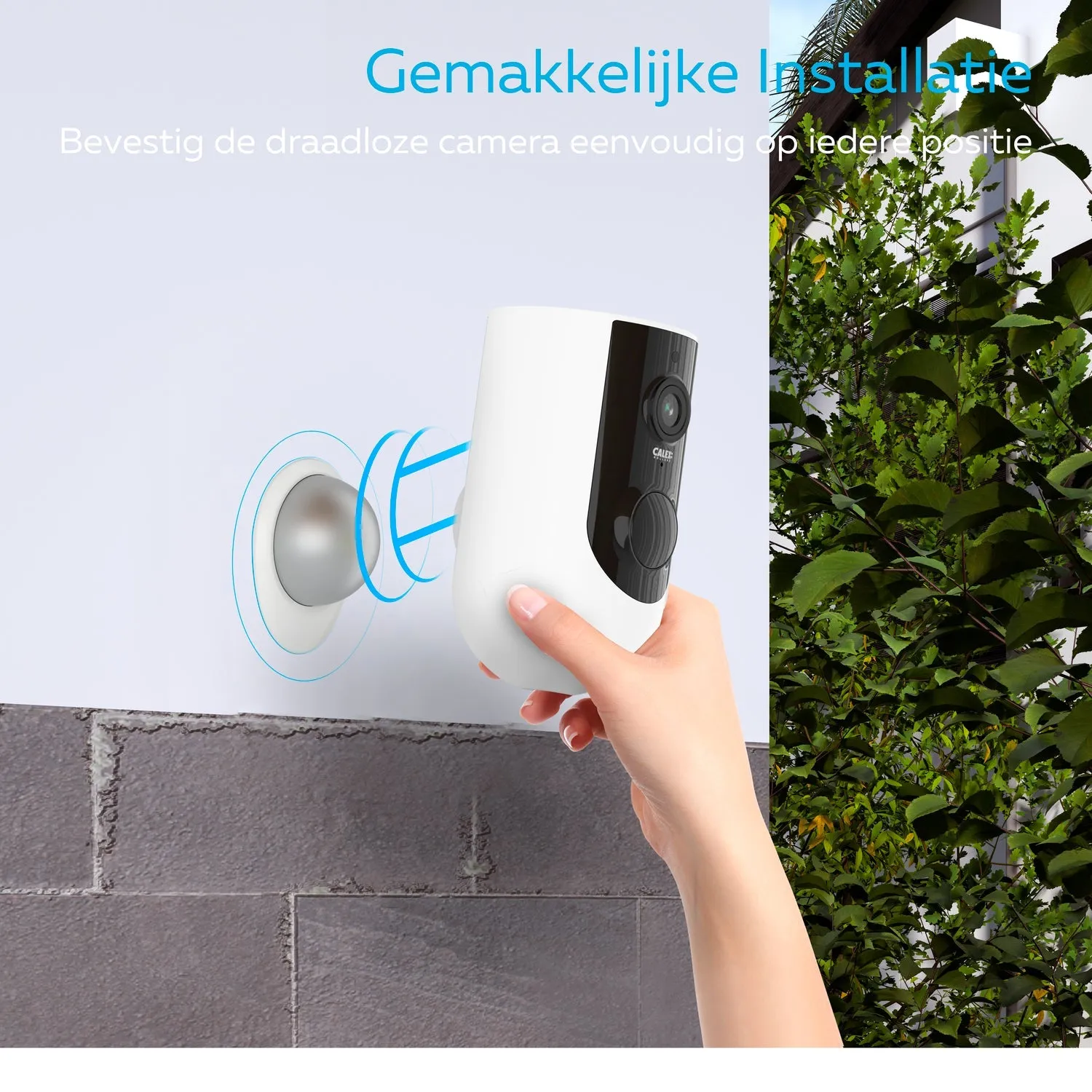 Calex Smart Udendørs Batterikamera