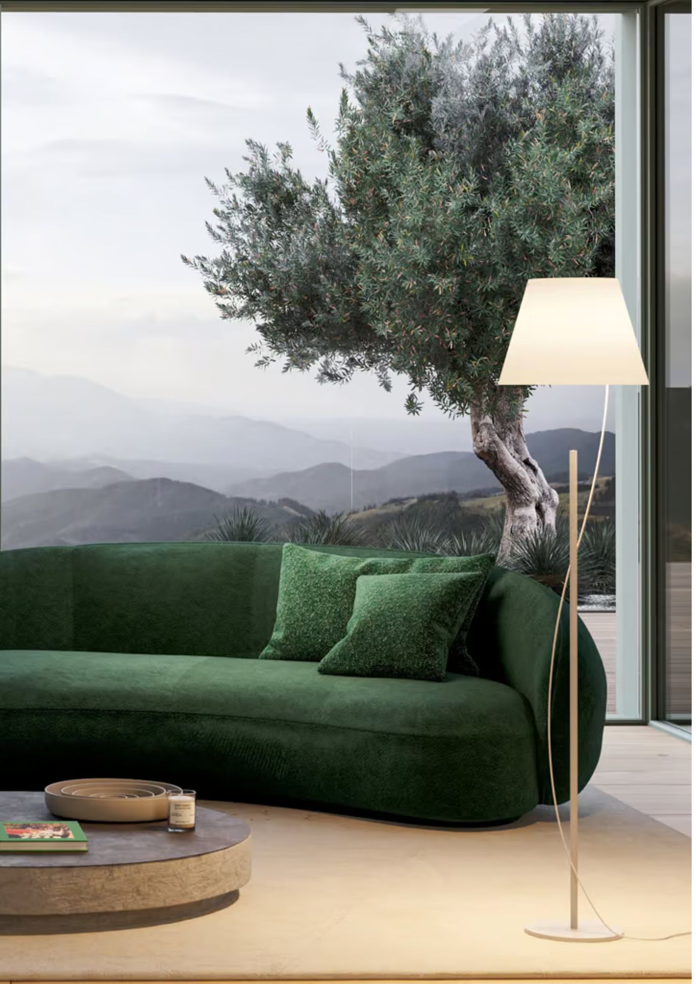 Lodes Hover Gulvlampe