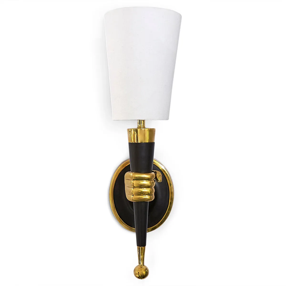 Jonathan Adler Brass Hand væglampe