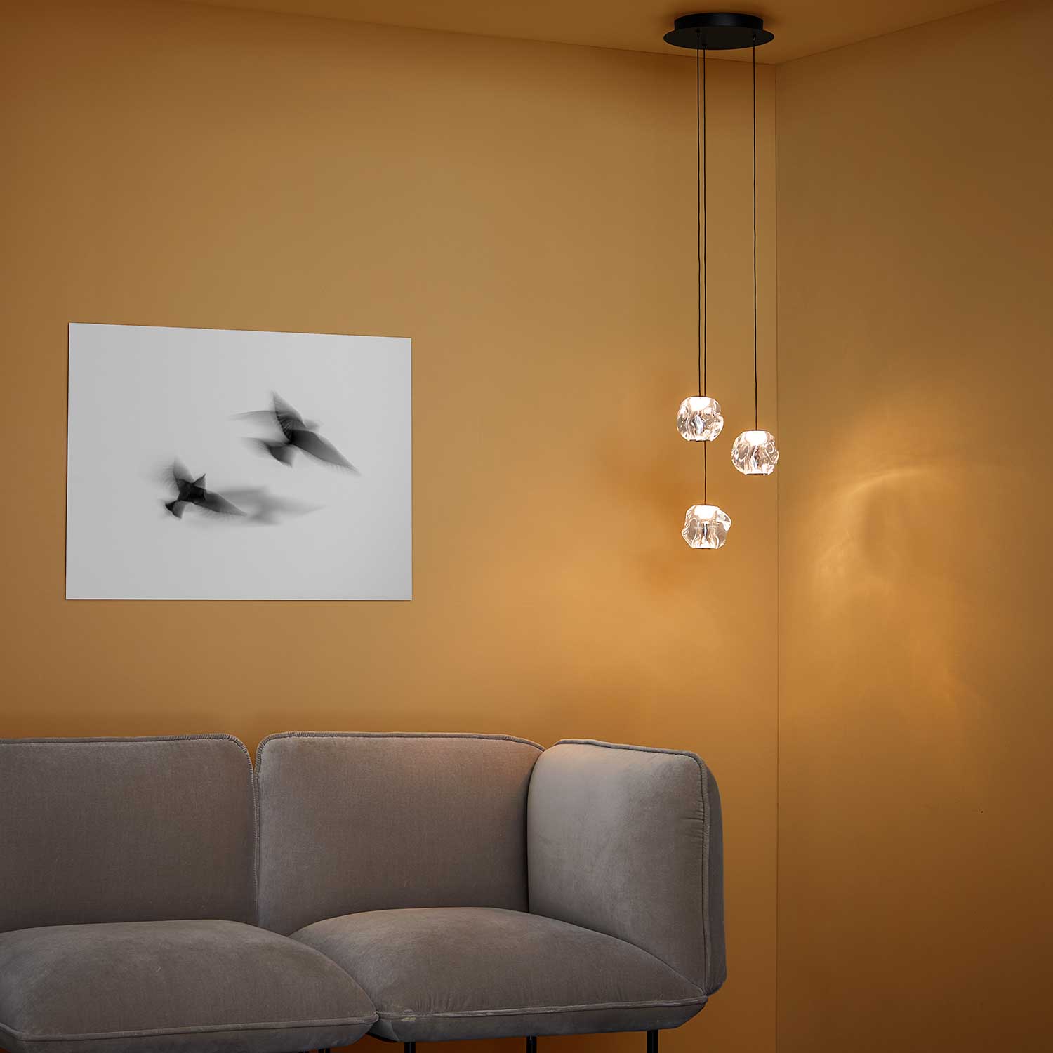 Loom Ice Ball Pendellampe 