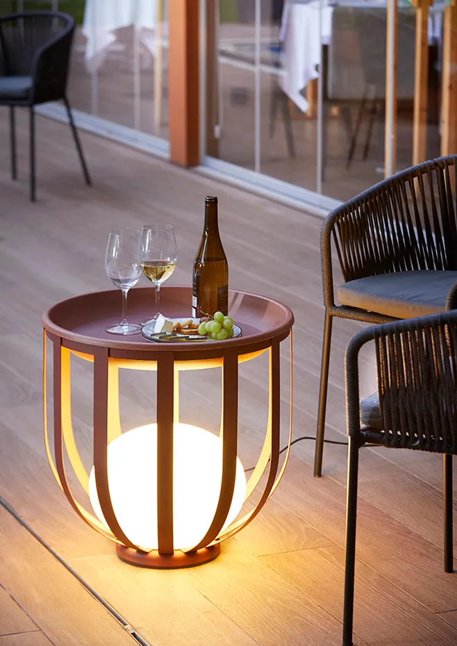 Estiluz Bols Gulvlampe