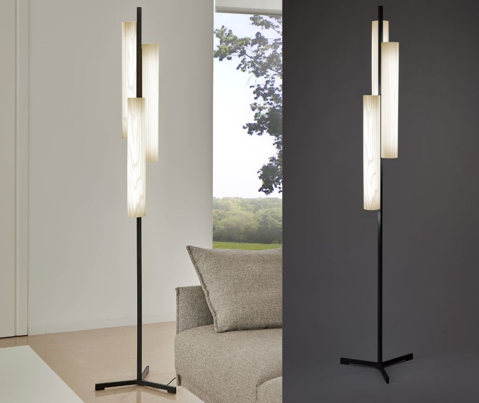 LZF Black Note Triplet Gulvlampe