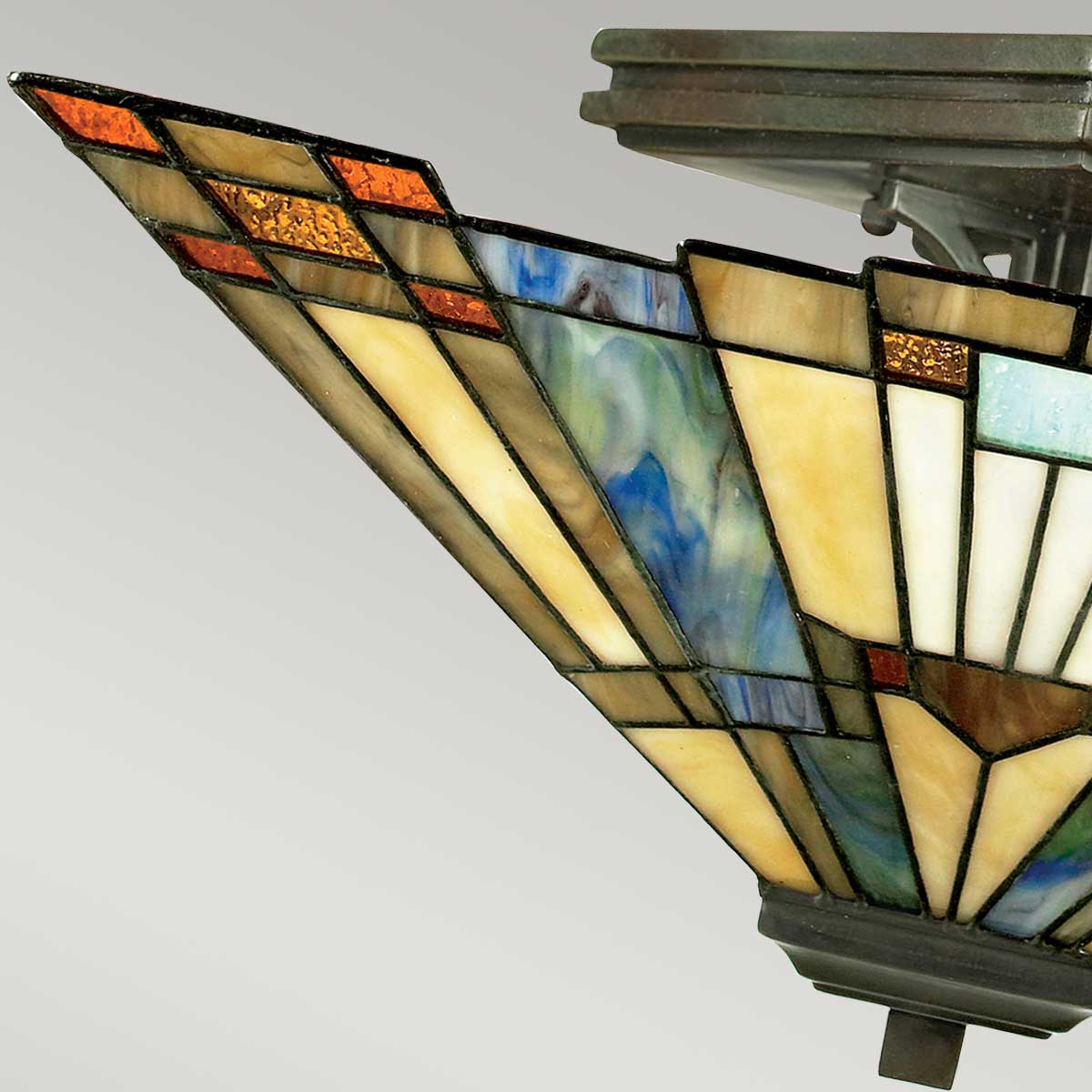 Tiffany Inglenook 2 loftlampe