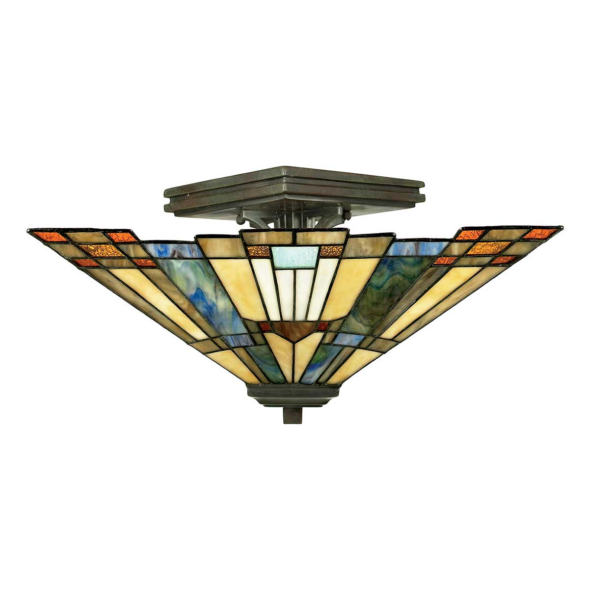 Tiffany Inglenook 2 loftlampe