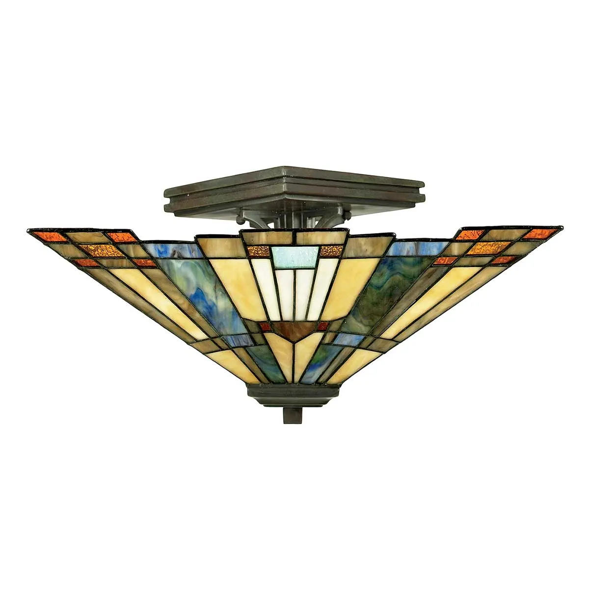 Tiffany Inglenook 2 loftlampe