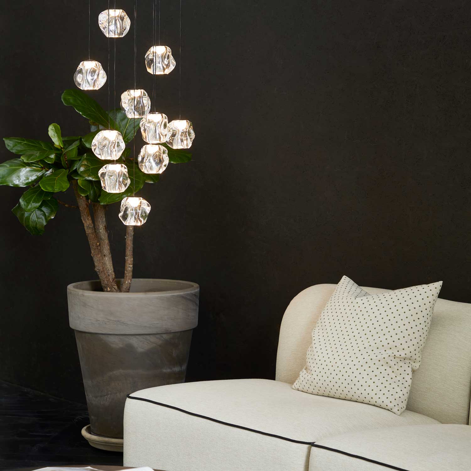 Loom Ice Ball Pendellampe 