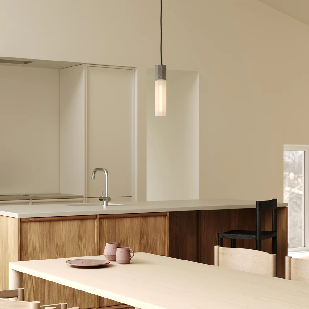 Tala Basalt Single Pendel Grå