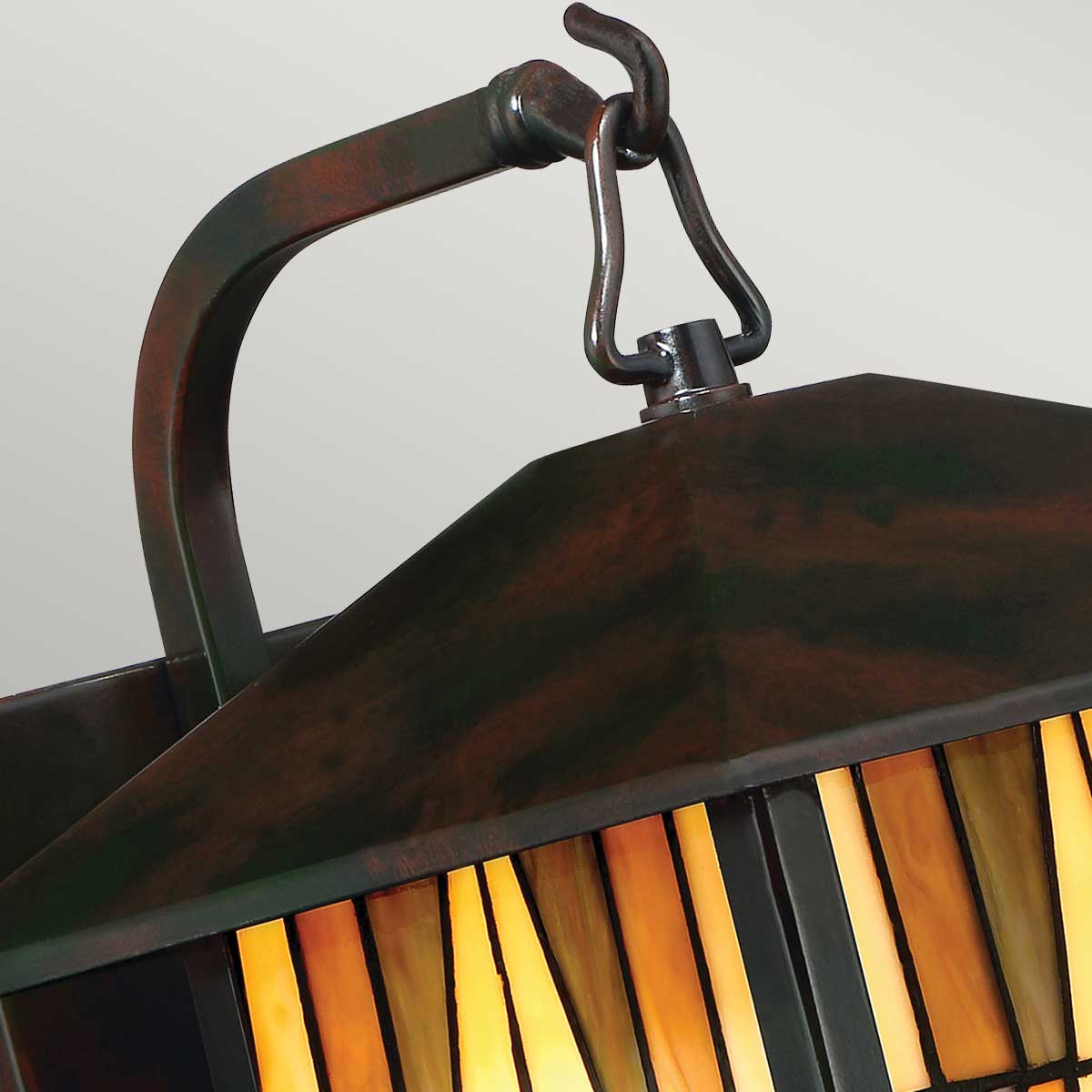 Tiffany Inglenook 1 væglampe Medium  
