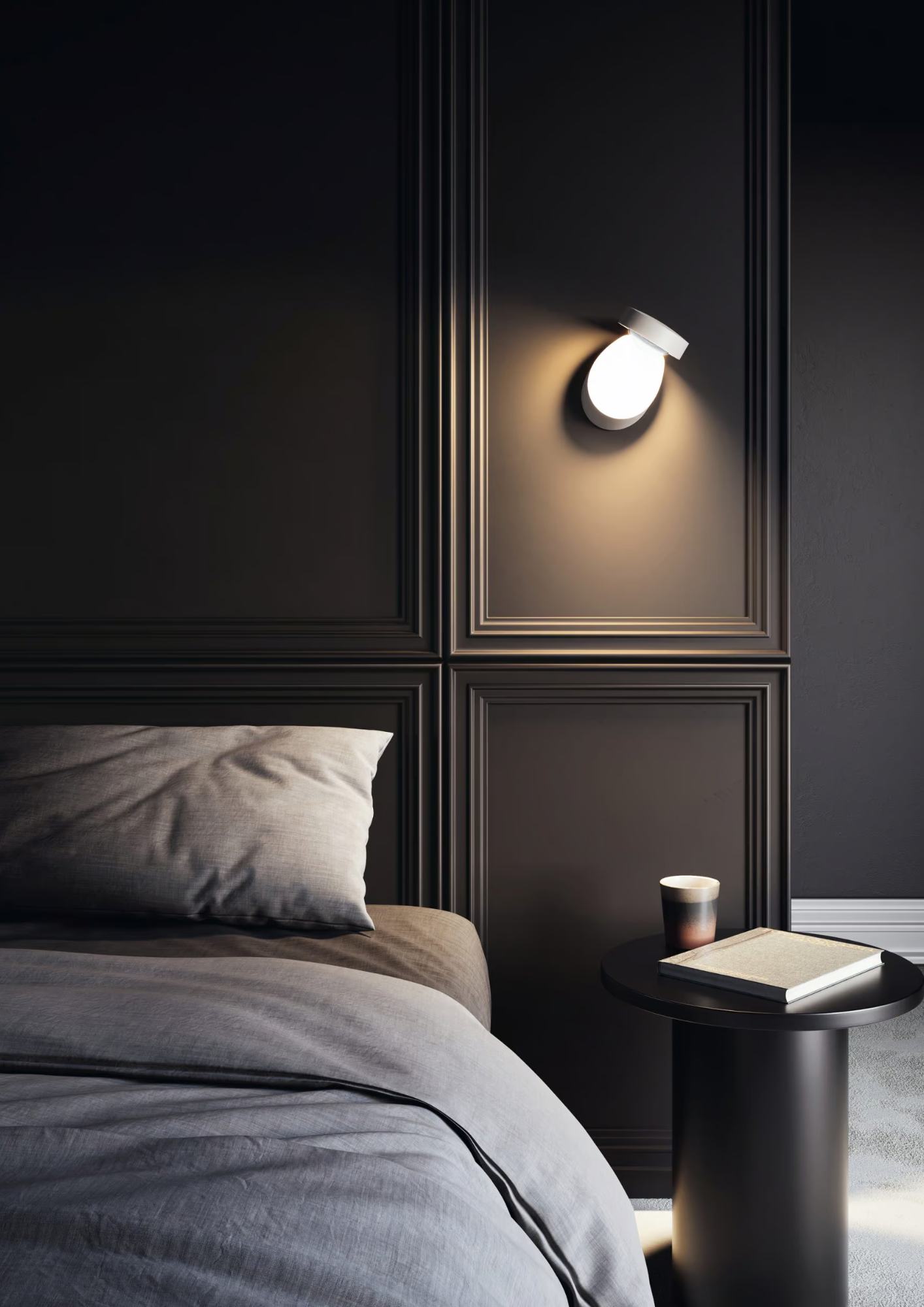 Lodes Pin UP Væg/Loftlampe hvid