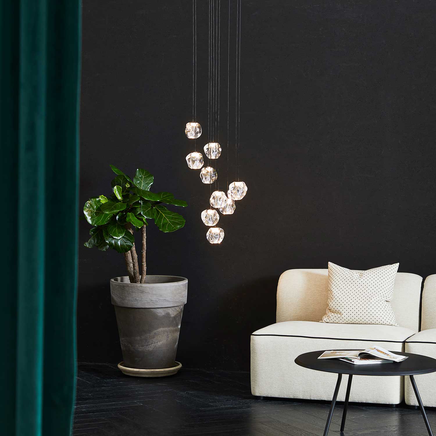 Loom Ice Ball Pendellampe 