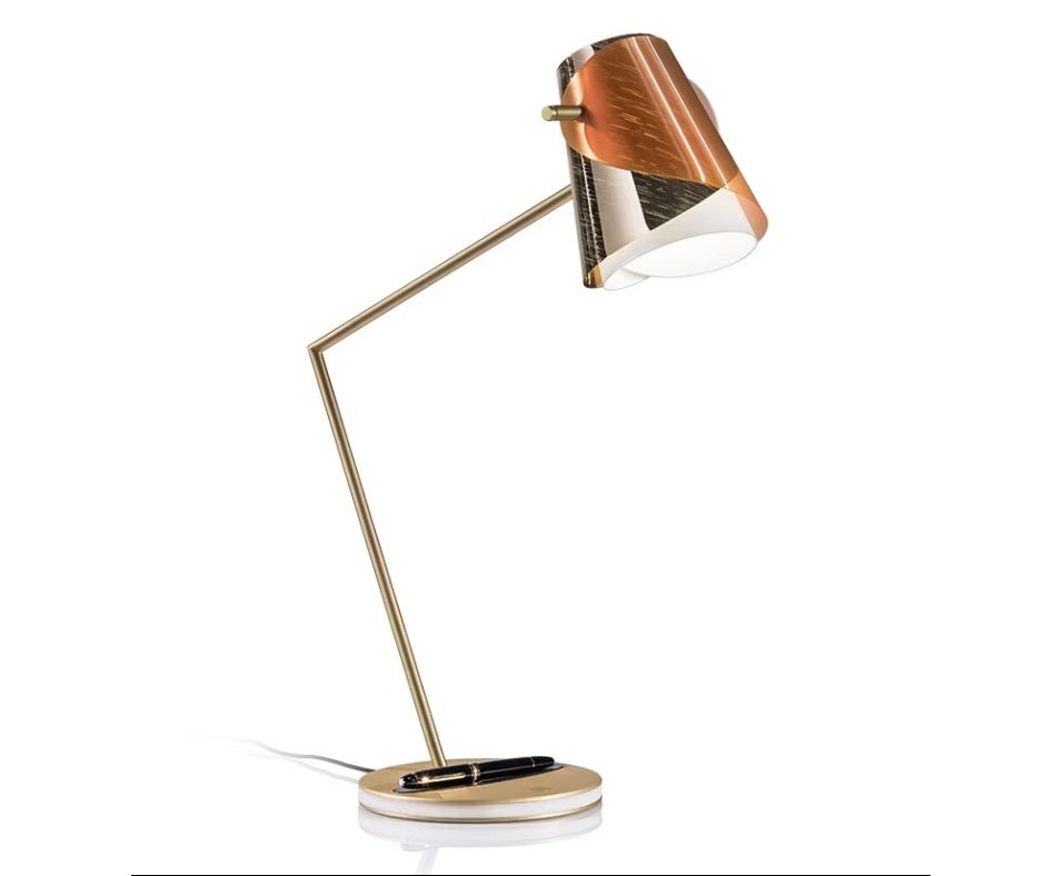 Slamp Overlay Bordlampe