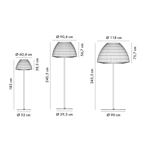 Axolight Bell Gulvlampe