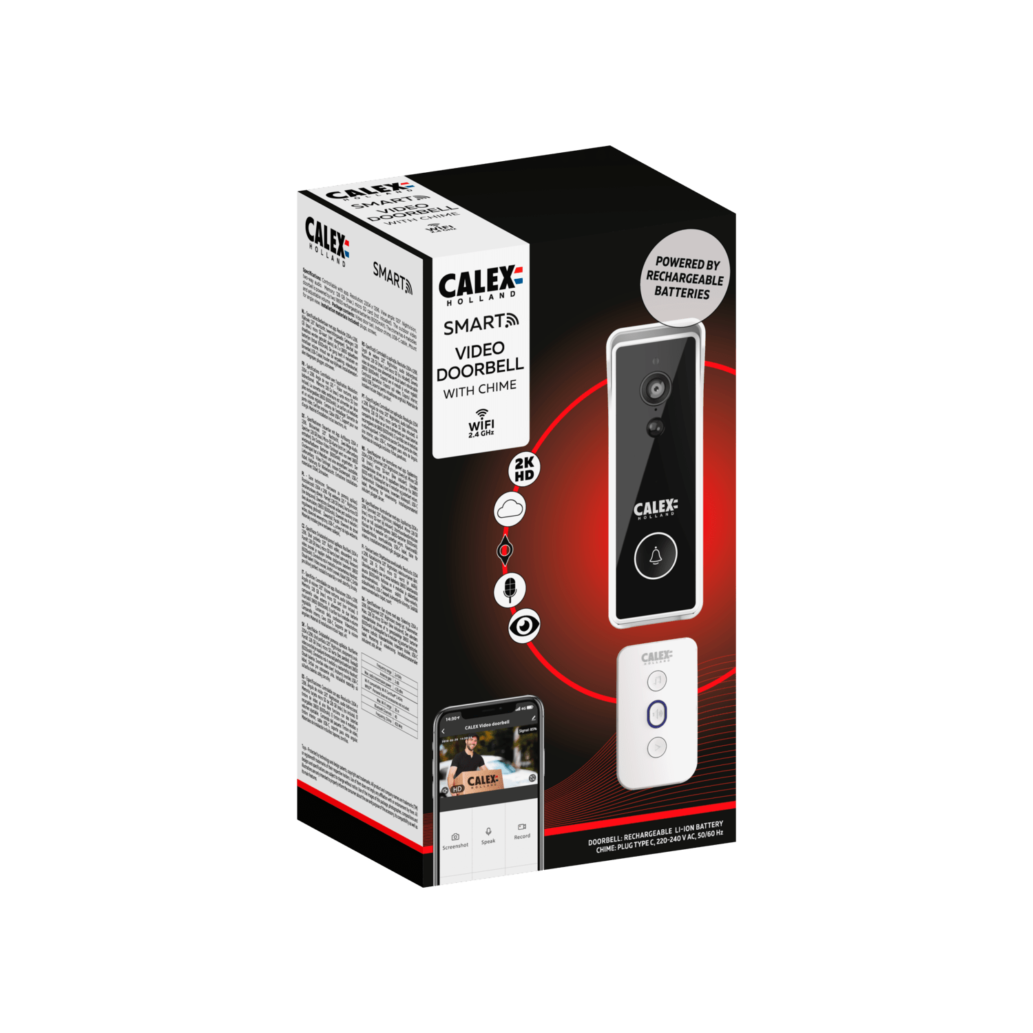 Calex Smart Dørklokkekamera