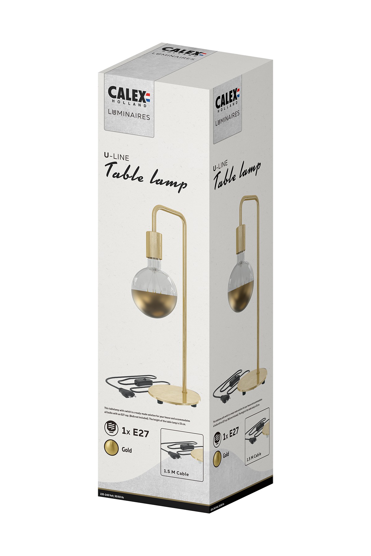 Calex U-line Bordlampe