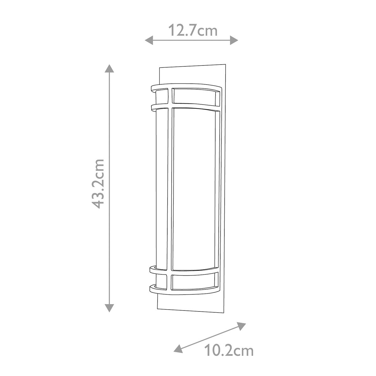 Elstead Fusion Light 2 væglampe Bronze