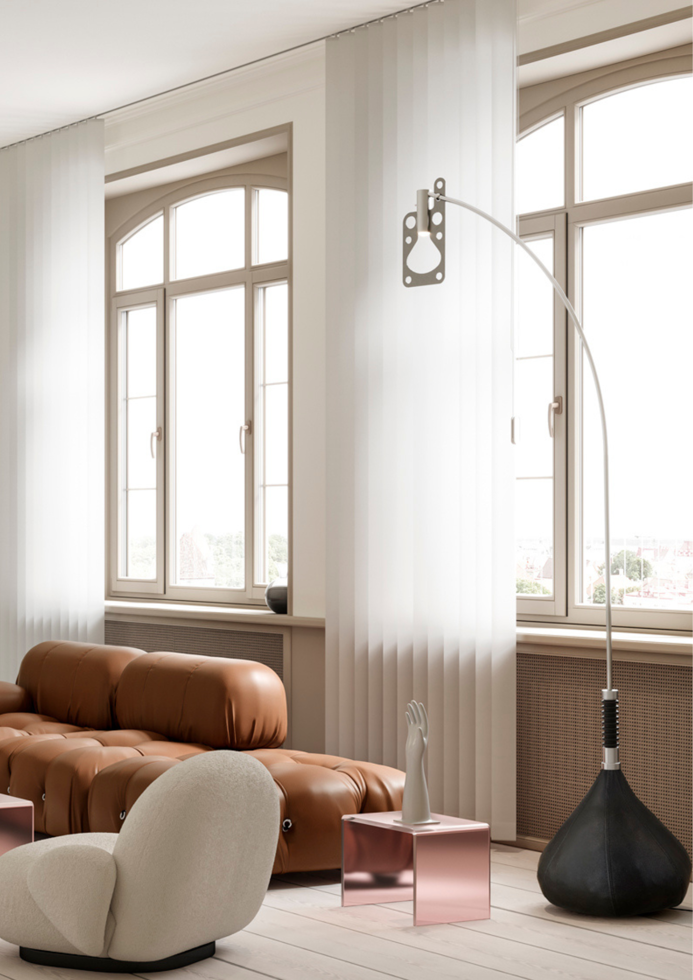 Axolight Bul-Bo Gulvlampe 