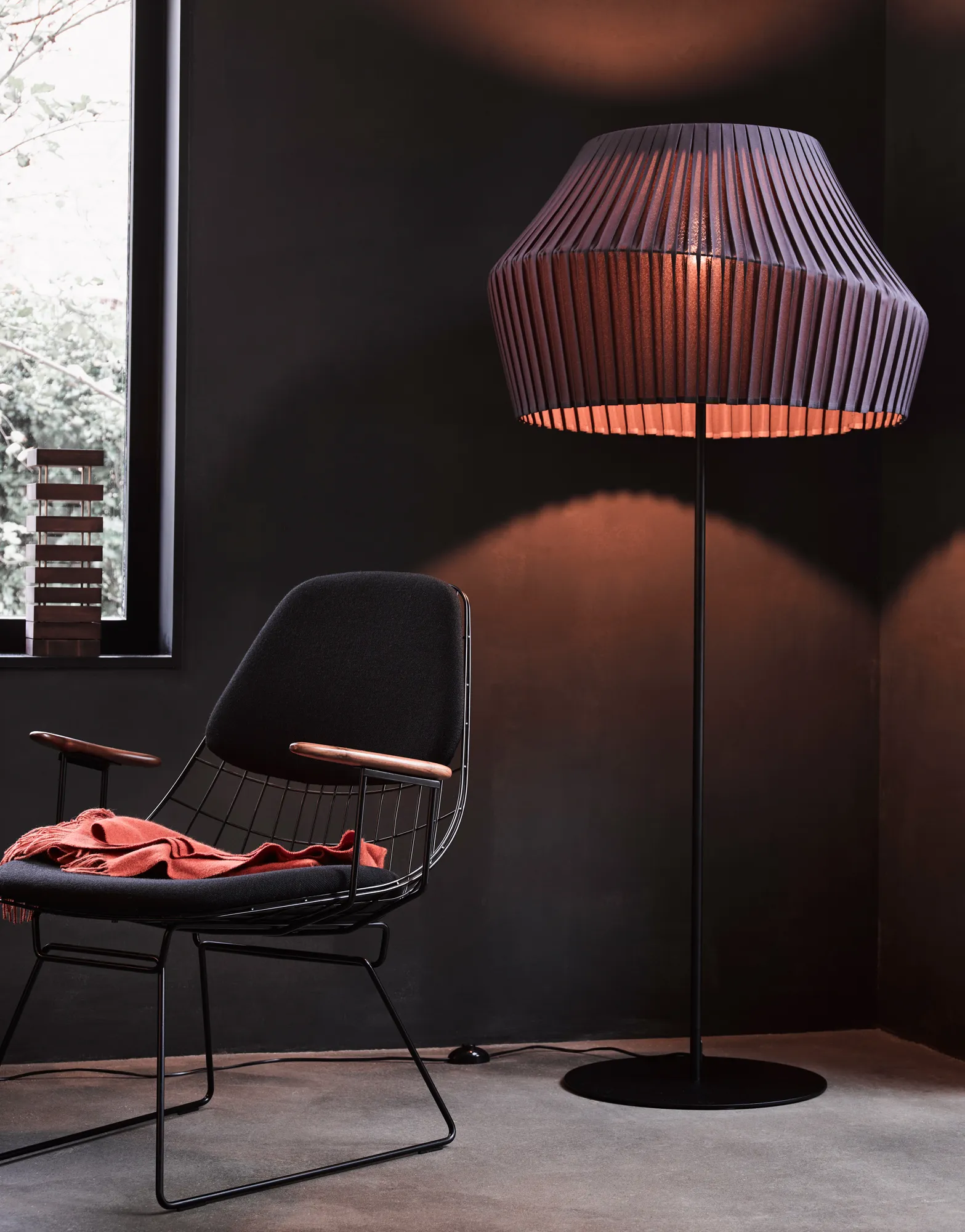 Hollands Licht Pleat Gulvlampe