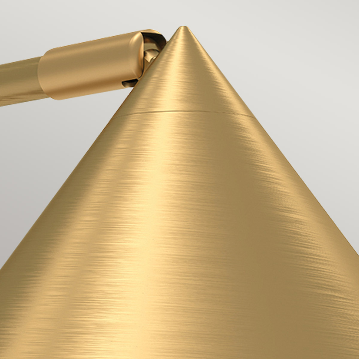 Elstead Remyck 1 væglampe - Messing