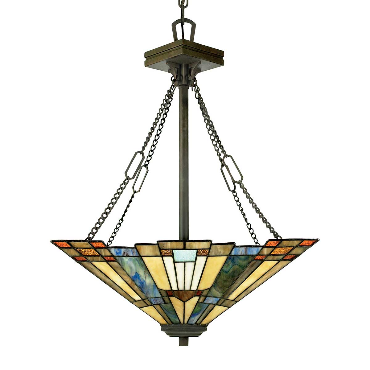 Tiffany Inglenook 3 pendel B
