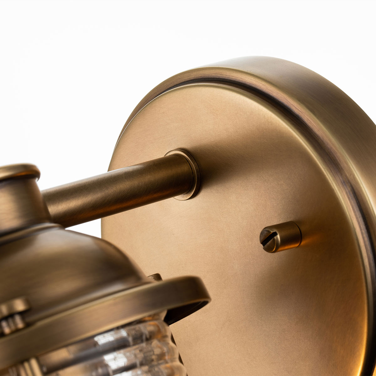 Elstead Ashland Bay 1 væglampe Messing