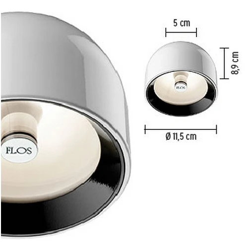 Flos WAN S Loftlampe Hvid